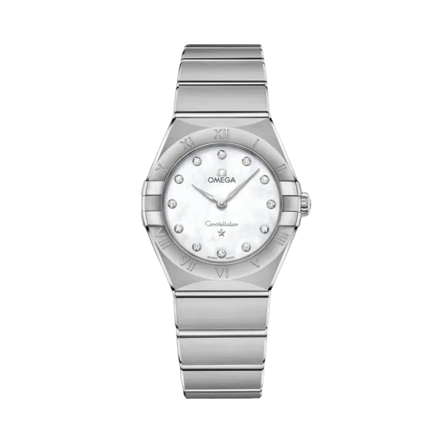 Beğenmek için çift tıkla Omega Constellation 28 mm Steel on Steel 13110286055001 Görsel 1