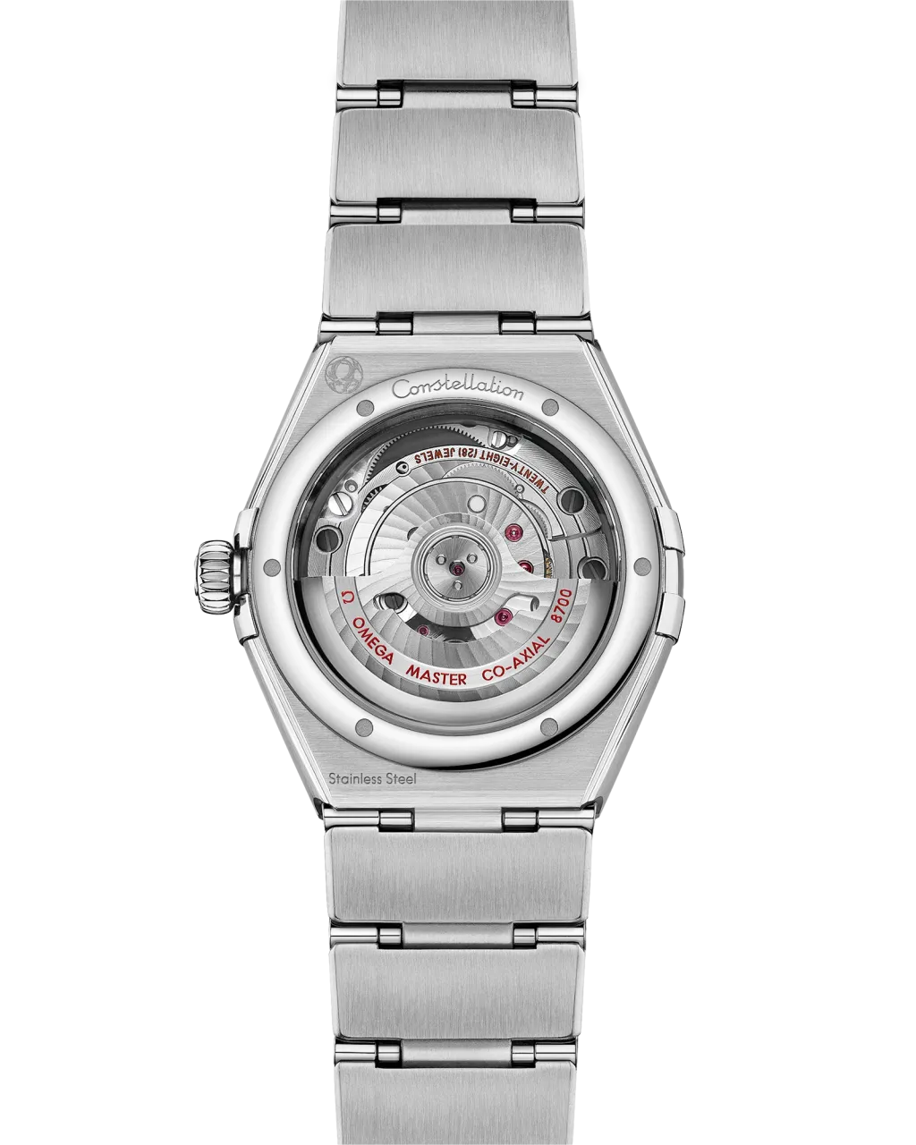 Omega Constellation 29 mm Steel on Steel 13110292055001 detay görseli 1