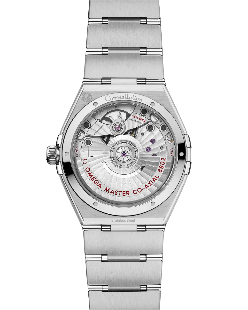 Omega Constellation 34 mm Steel on Steel 13110342002001 detay görseli 1