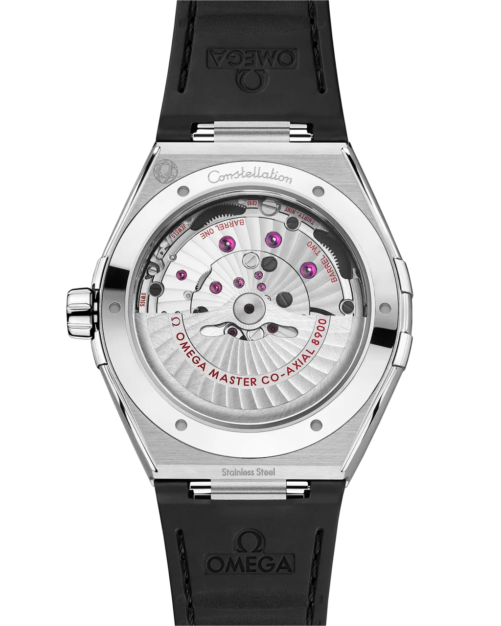 Omega Constellation 41 mm Steel on Rubber Strap 13112412106001 detay görseli 1