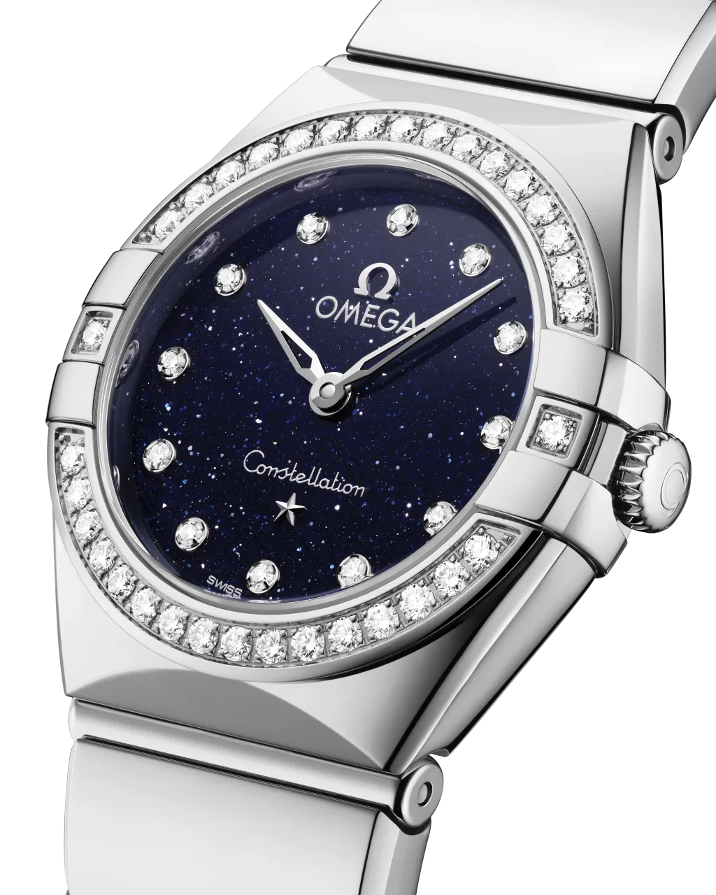 Omega Constellation 25 mm Steel On Steel 13115256053002 detay görseli 4
