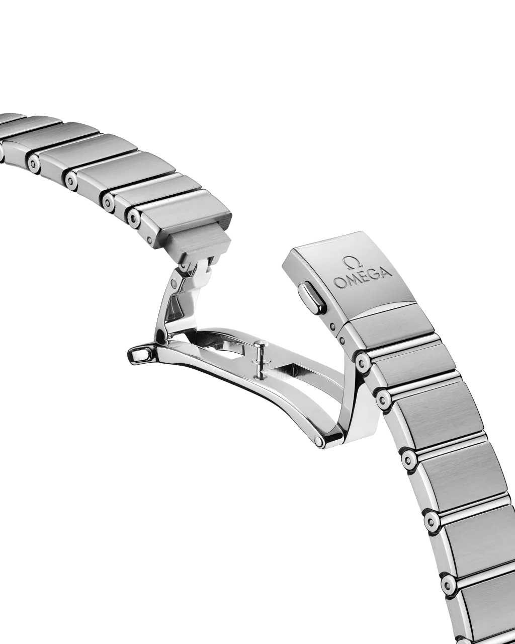 Omega Constellation 25 mm Steel On Steel 13115256055001 detay görseli 3