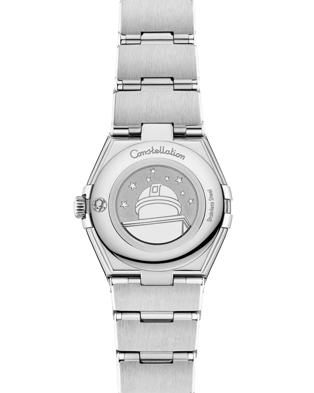 Omega Constellation 25 mm Steel on Steel 13115256055002 detay görseli 1