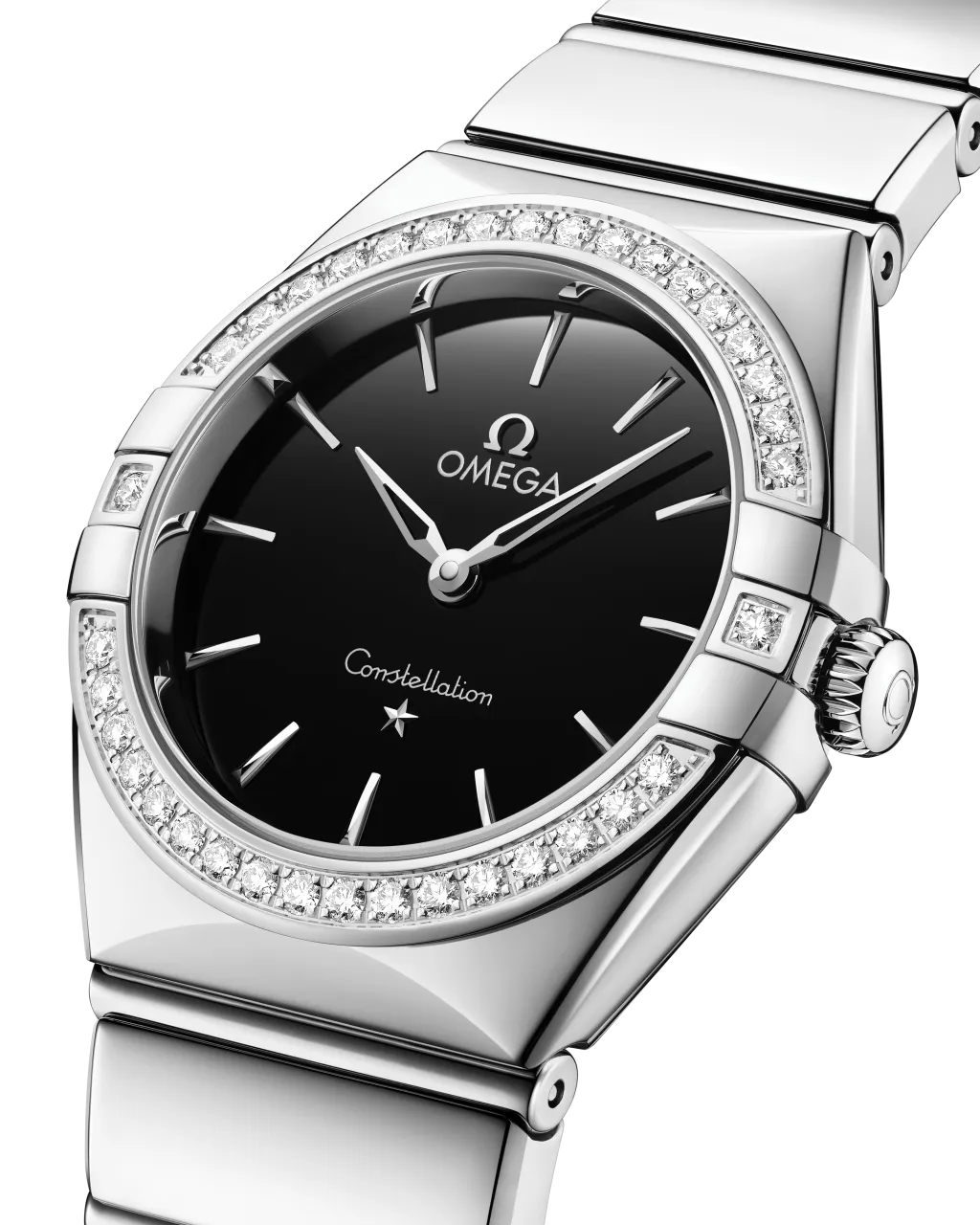 Omega Constellation 28 mm Black Otomatik 13115286001001 detay görseli 4