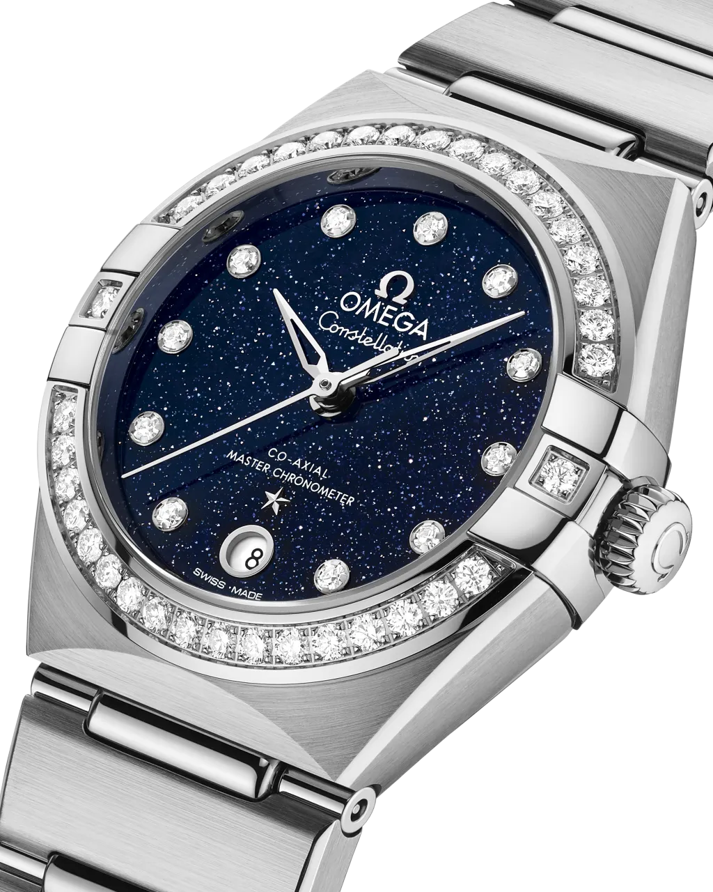 Omega Constellation 29 mm Steel On Steel 13115292053001 detay görseli 3