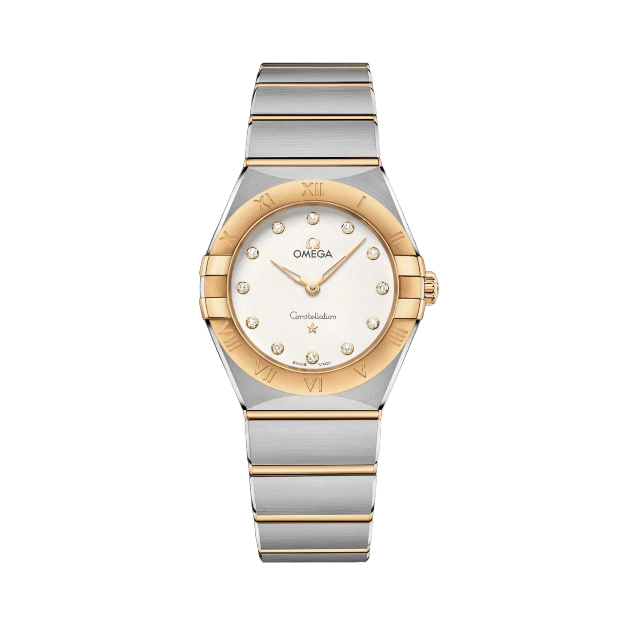 Omega Constellation 28 mm Steel - Yellow Gold 13120286052002