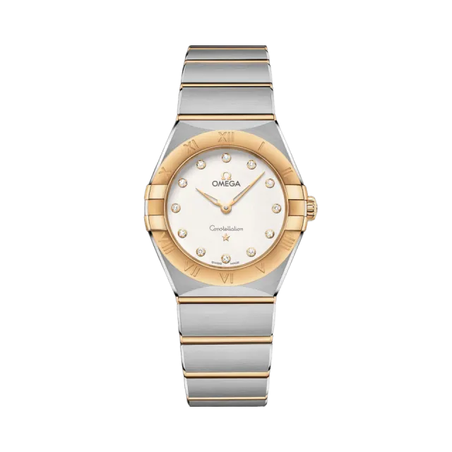 Omega Constellation 28 mm Steel - Yellow Gold 13120286052002 Görsel 1