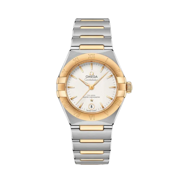 Beğenmek için çift tıkla Omega Constellation 29 mm Yellow Gold on Steel 13120292002002 Görsel 1