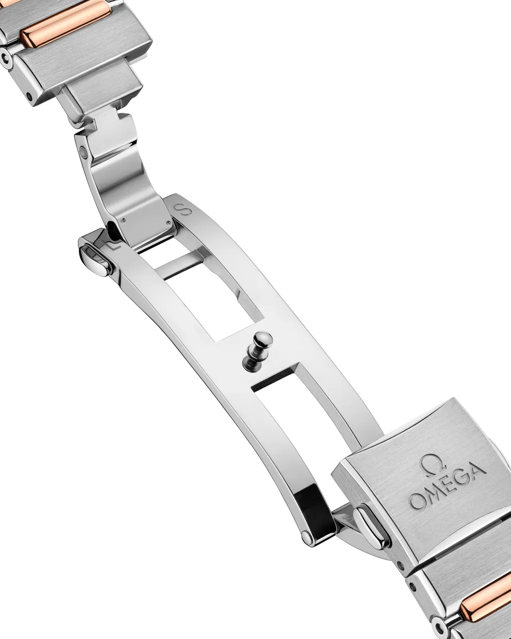 Omega Constellation 29 mm Sedna Gold on Steel 13120292052001 detay görseli 4