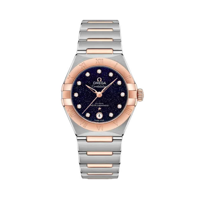 Omega Constellation 29 mm Sedna Gold on Steel 13120292053002 Görsel 1