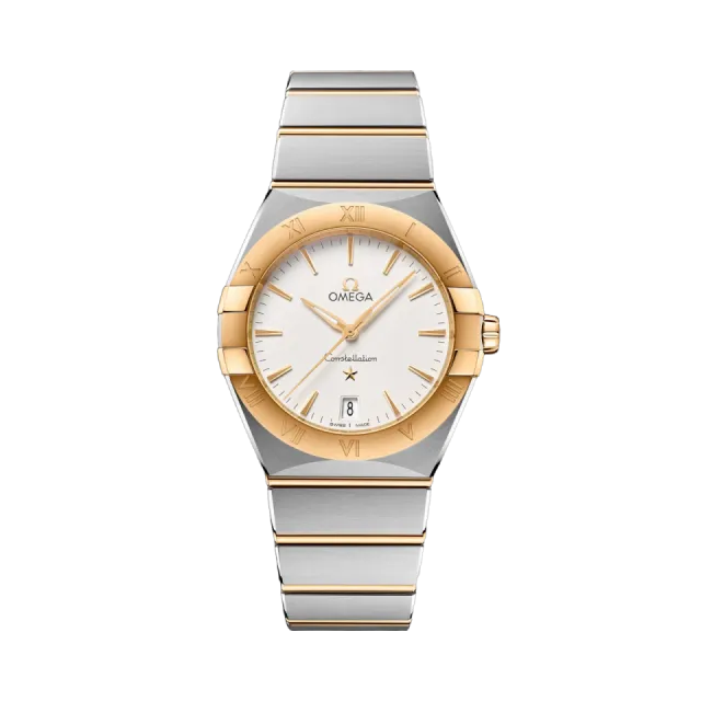 Beğenmek için çift tıkla Omega Constellation 36 mm Steel - Yellow Gold 13120366002002 Görsel 1