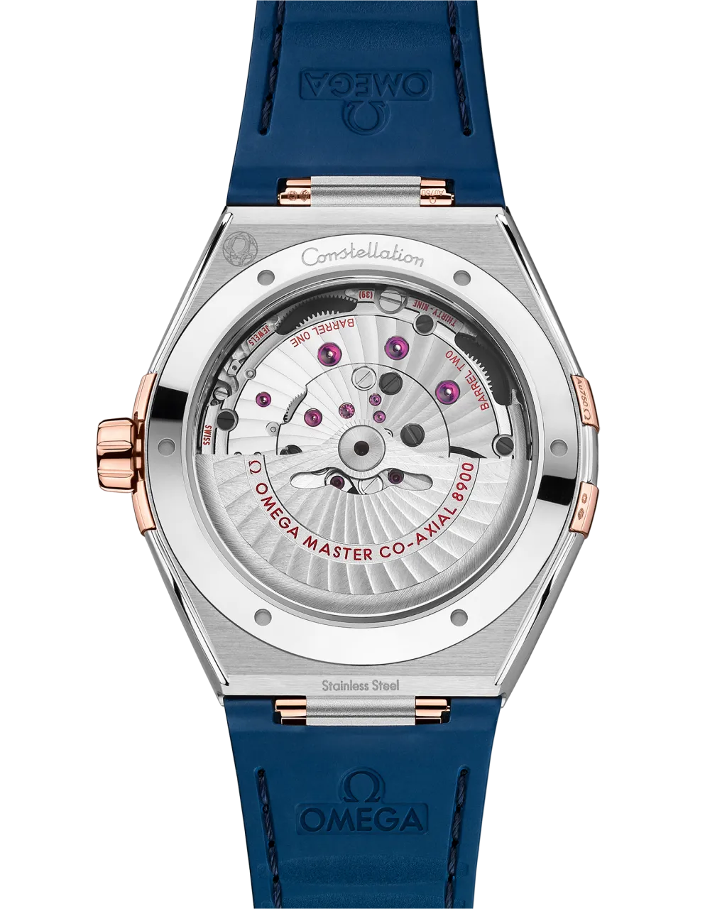 Omega Constellation 41 mm Sedna™ Gold on Leather Strap 13123412103001 detay görseli 1
