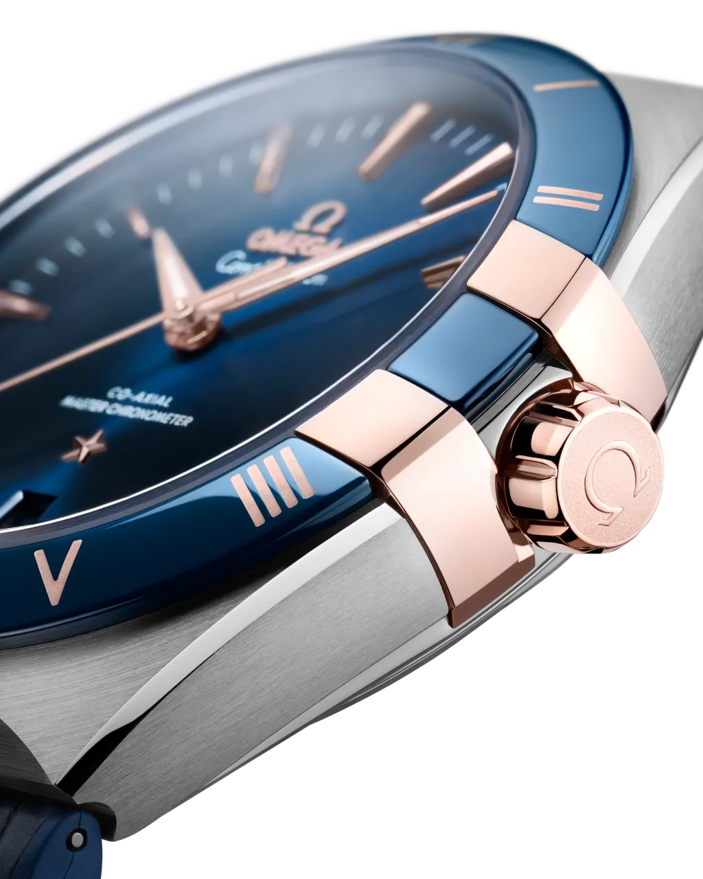 Omega Constellation 41 mm Sedna™ Gold on Leather Strap 13123412103001 detay görseli 2