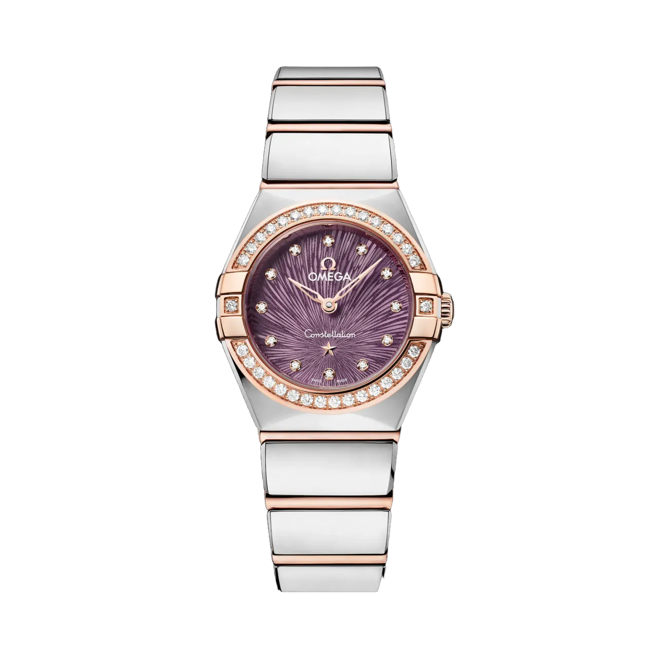 Omega Constellation 25 mm Steel - Sedna™ Gold 131252256060002