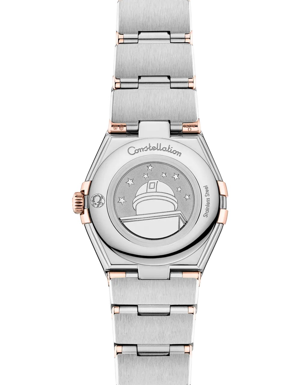 Omega Constellation 25 mm Steel - Sedna™ Gold 131252256060002 detay görseli 1