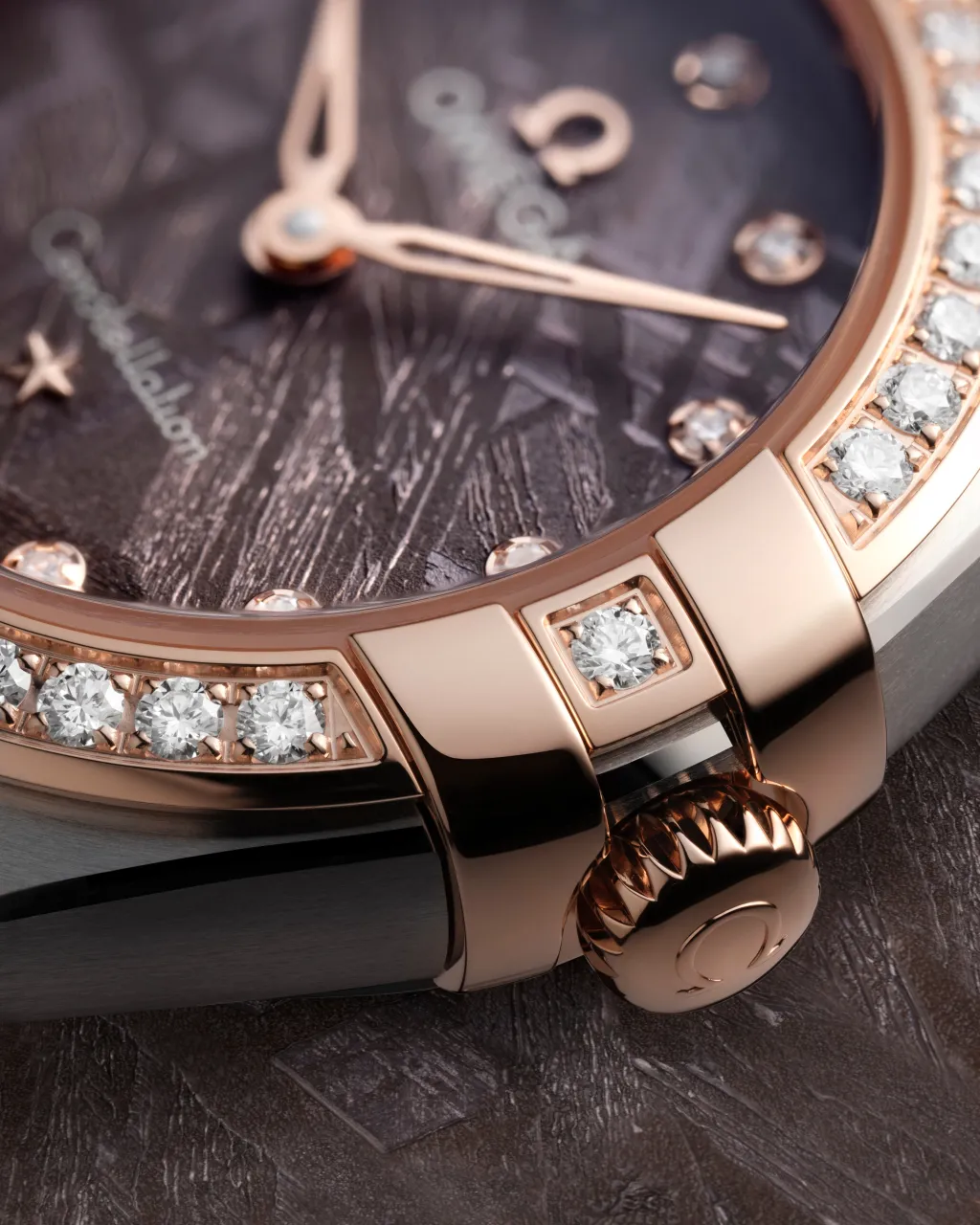 Omega Constellation 25 mm Steel - Sedna™ Gold 13125256099001 detay görseli 2