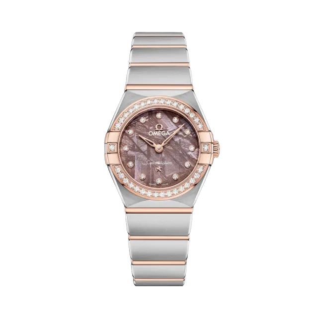 Beğenmek için çift tıkla Omega Constellation 25 mm Steel - Sedna™ Gold 13125256099001 Görsel 1