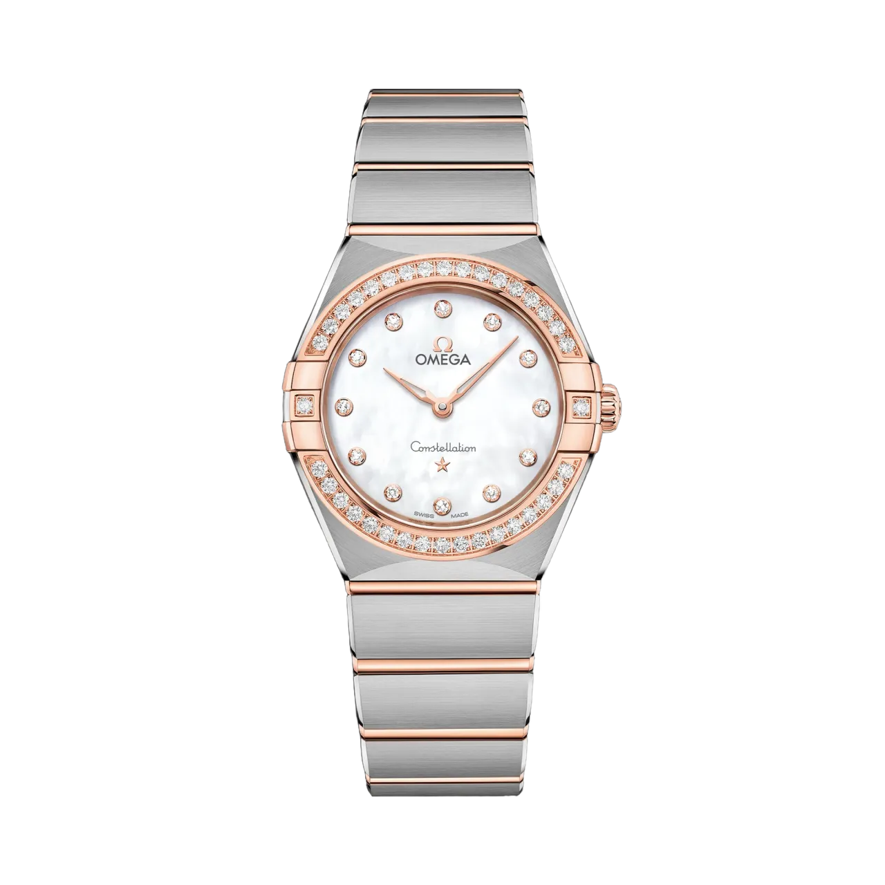 Omega Constellation 28 mm Sedna Gold on Steel 13125286055001
