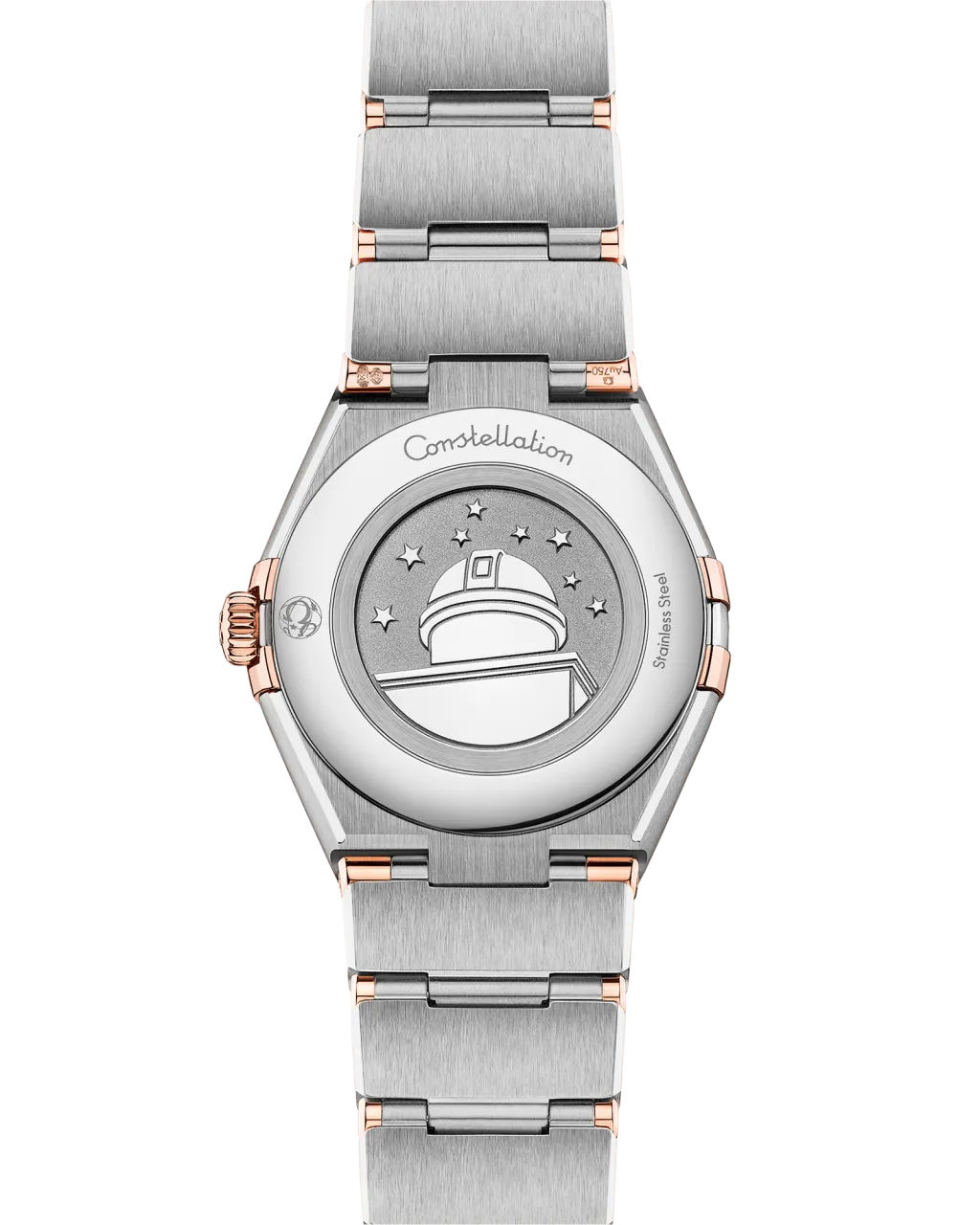 Omega Constellation 28 mm Sedna Gold on Steel 13125286055001 detay görseli 1