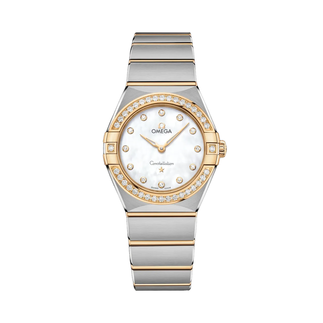 Omega Constellation 28 mm Steel - Yellow Gold 13125286055002