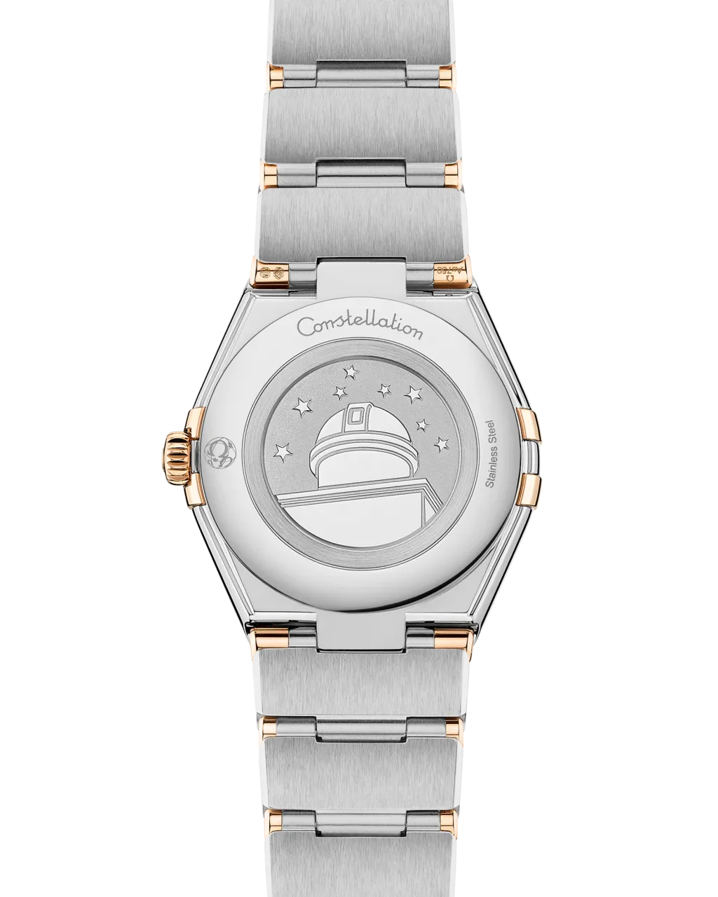 Omega Constellation 28 mm Moonshine™ Gold on Steel 13125286060001 detay görseli 1