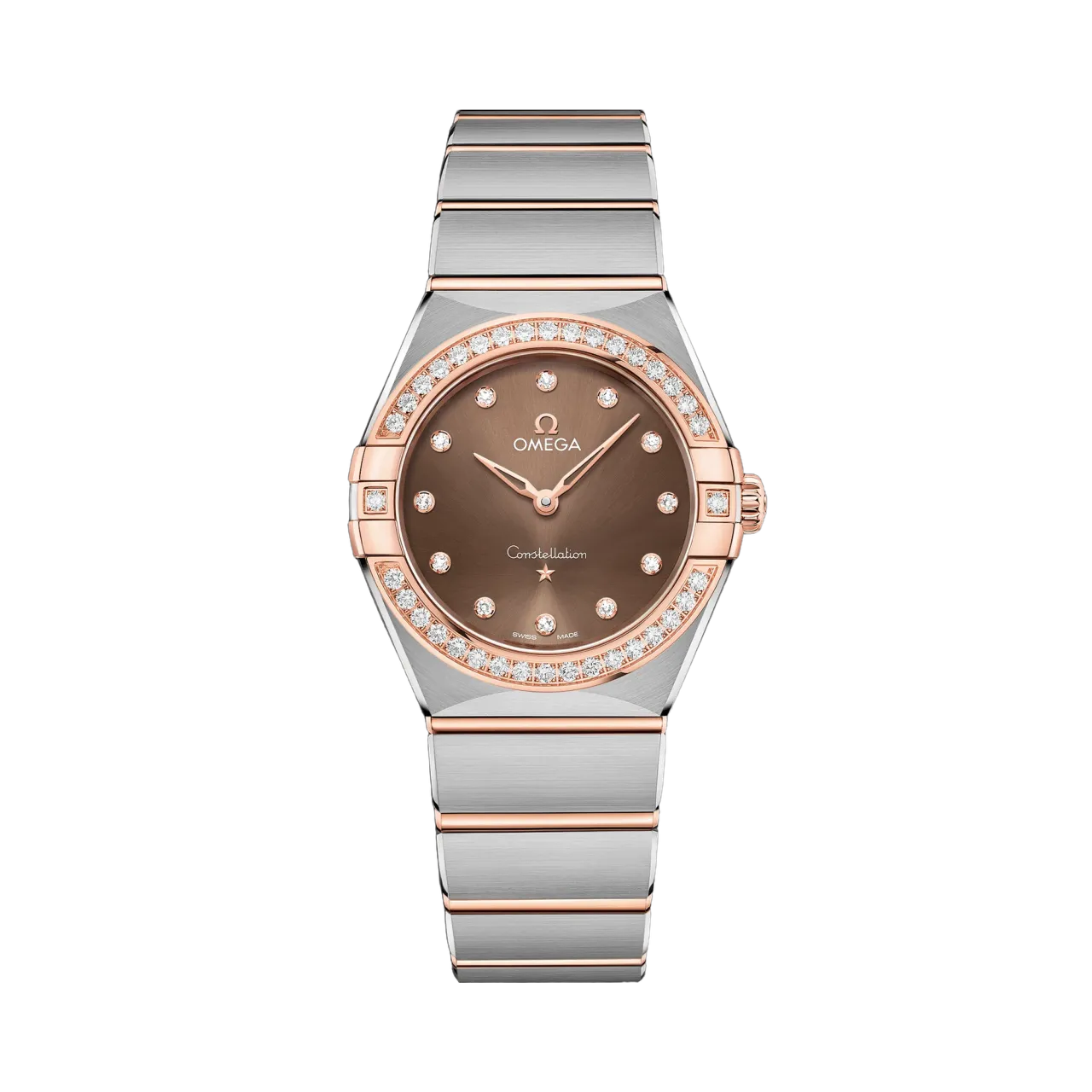 Omega Constellation 28 mm Sedna Gold on Steel 13125286063001