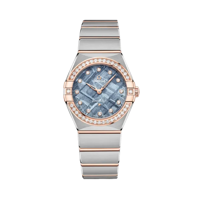 Beğenmek için çift tıkla Omega Constellation 28 mm Steel Sedna Gold 13125286099001 Görsel 1