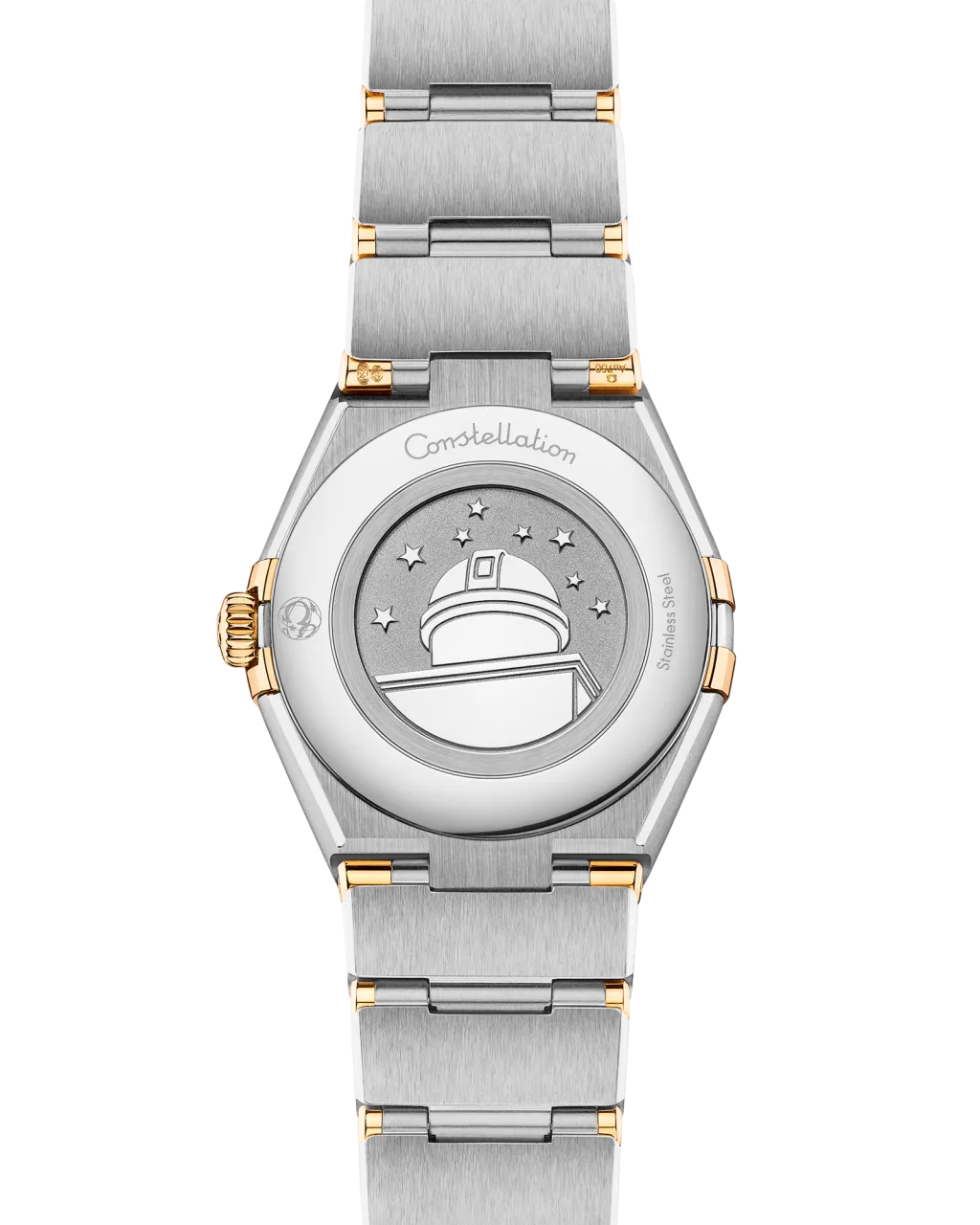 Omega Constellation 28 mm Steel - Yellow Gold 13125286099002 detay görseli 1