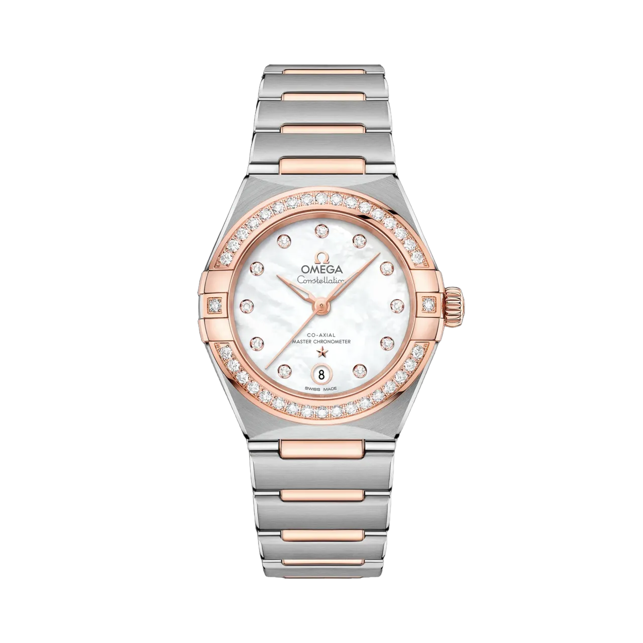 Omega Constellation 29 mm Sedna Gold on Steel 13125292055001