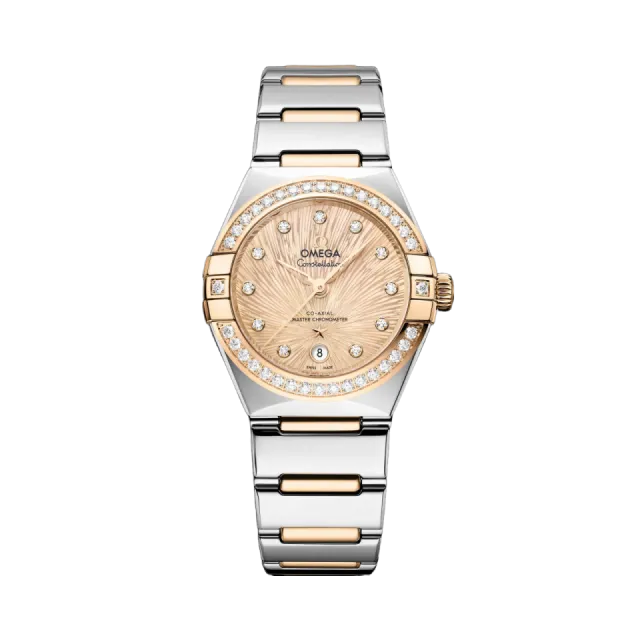 Omega Constellation 29 mm Moonshine Gold 13125292058002 Görsel 1