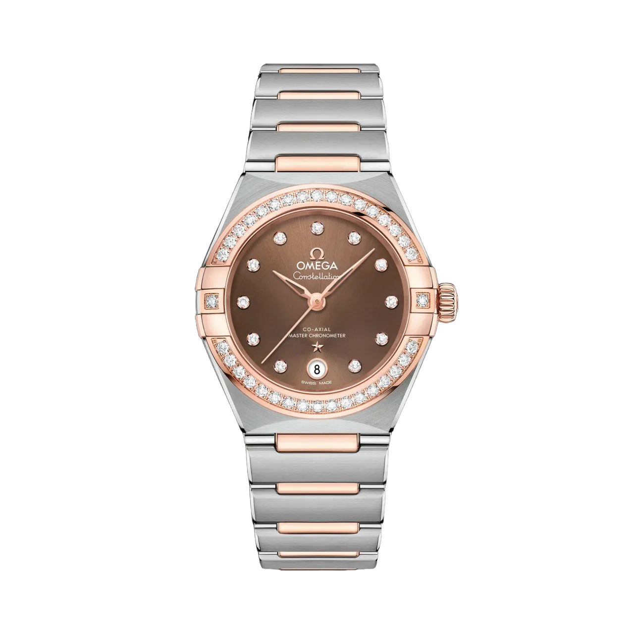 Omega Constellation 29 mm Sedna Gold on Steel 13125292063001
