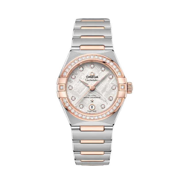 Beğenmek için çift tıkla Omega Constellation 29 mm Steel - Sedna™ Gold 13125292099001 Görsel 1