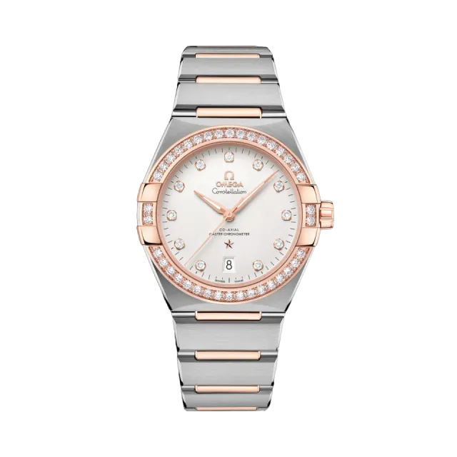 Beğenmek için çift tıkla Omega Constellation 39 mm Sedna Gold Otomatik 13125392052001 Görsel 1