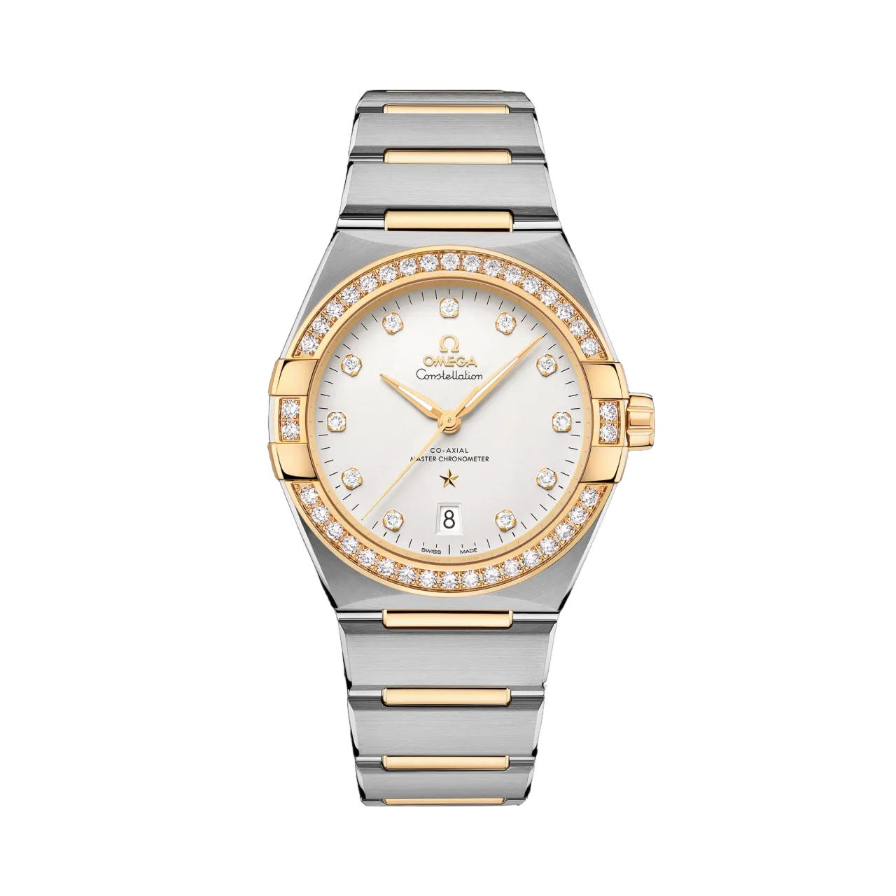Omega Constellation 39 mm Steel - Yellow Gold 13125392052002