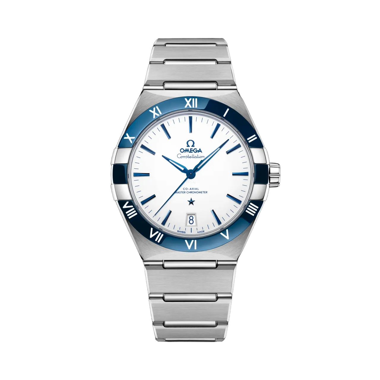 Omega Constellation 41 mm Steel On Steel 13130412104001