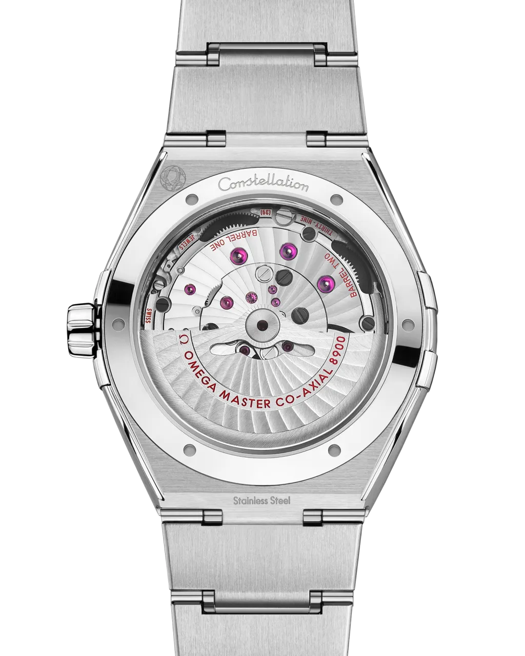 Omega Constellation 41 mm Steel On Steel 13130412104001 detay görseli 1