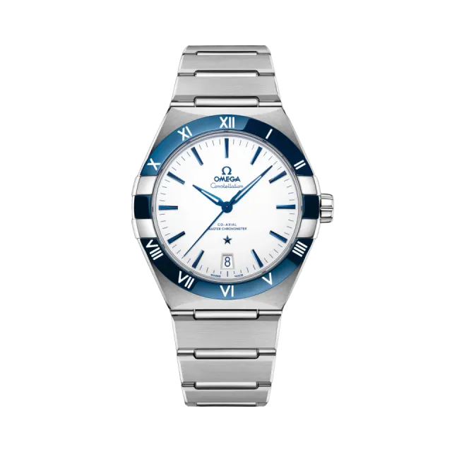 Beğenmek için çift tıkla Omega Constellation 41 mm Steel On Steel 13130412104001 Görsel 1