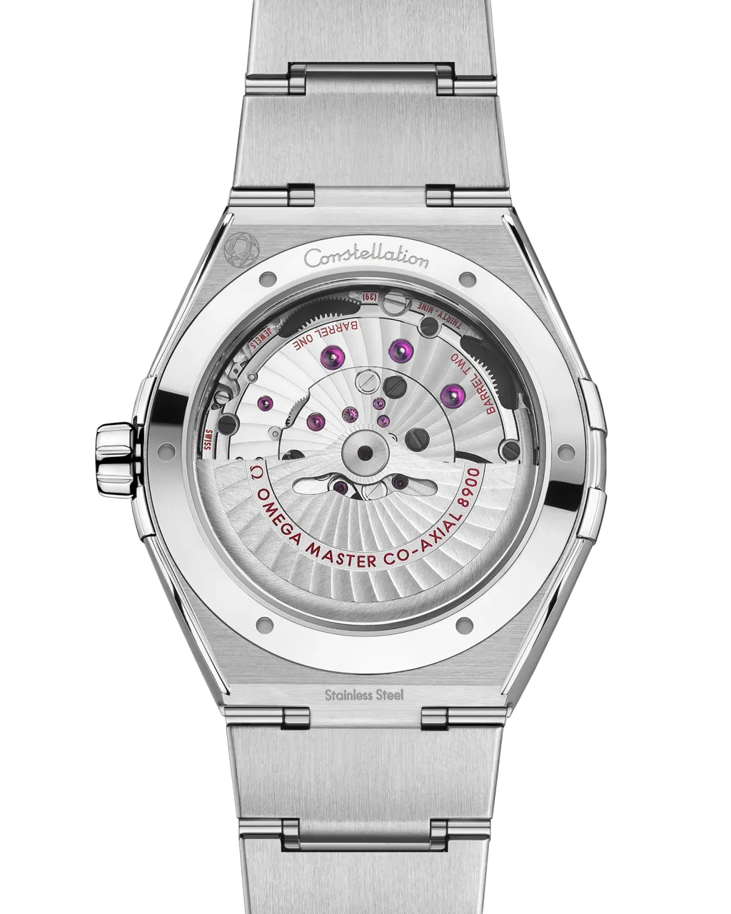Omega Constellation 41 mm Steel on Steel 13130412199001 detay görseli 1