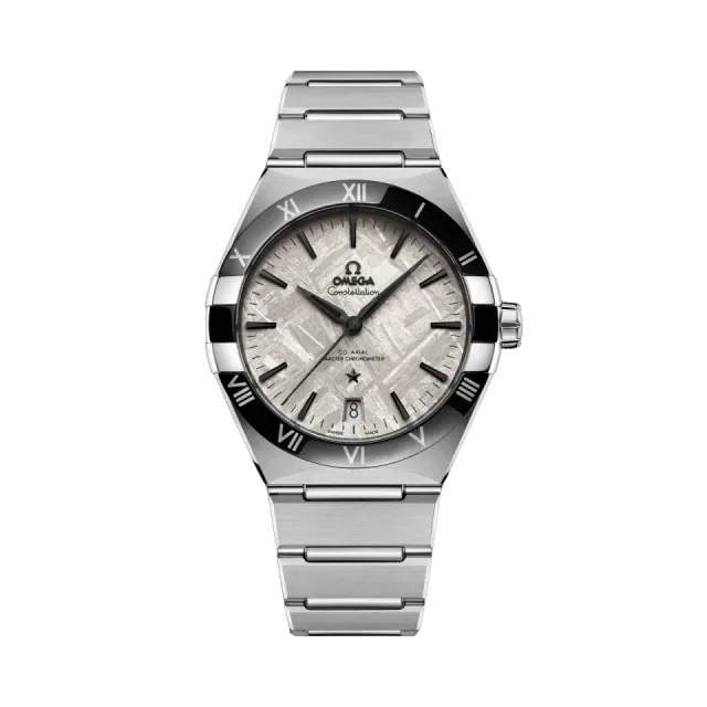 Beğenmek için çift tıkla Omega Constellation 41 mm Steel on Steel 13130412199001 Görsel 1