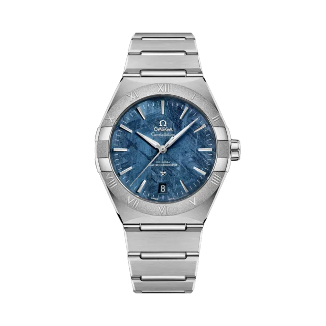 Beğenmek için çift tıkla Omega Constellation 41 mm Steel on Steel 13130412199003 Görsel 1