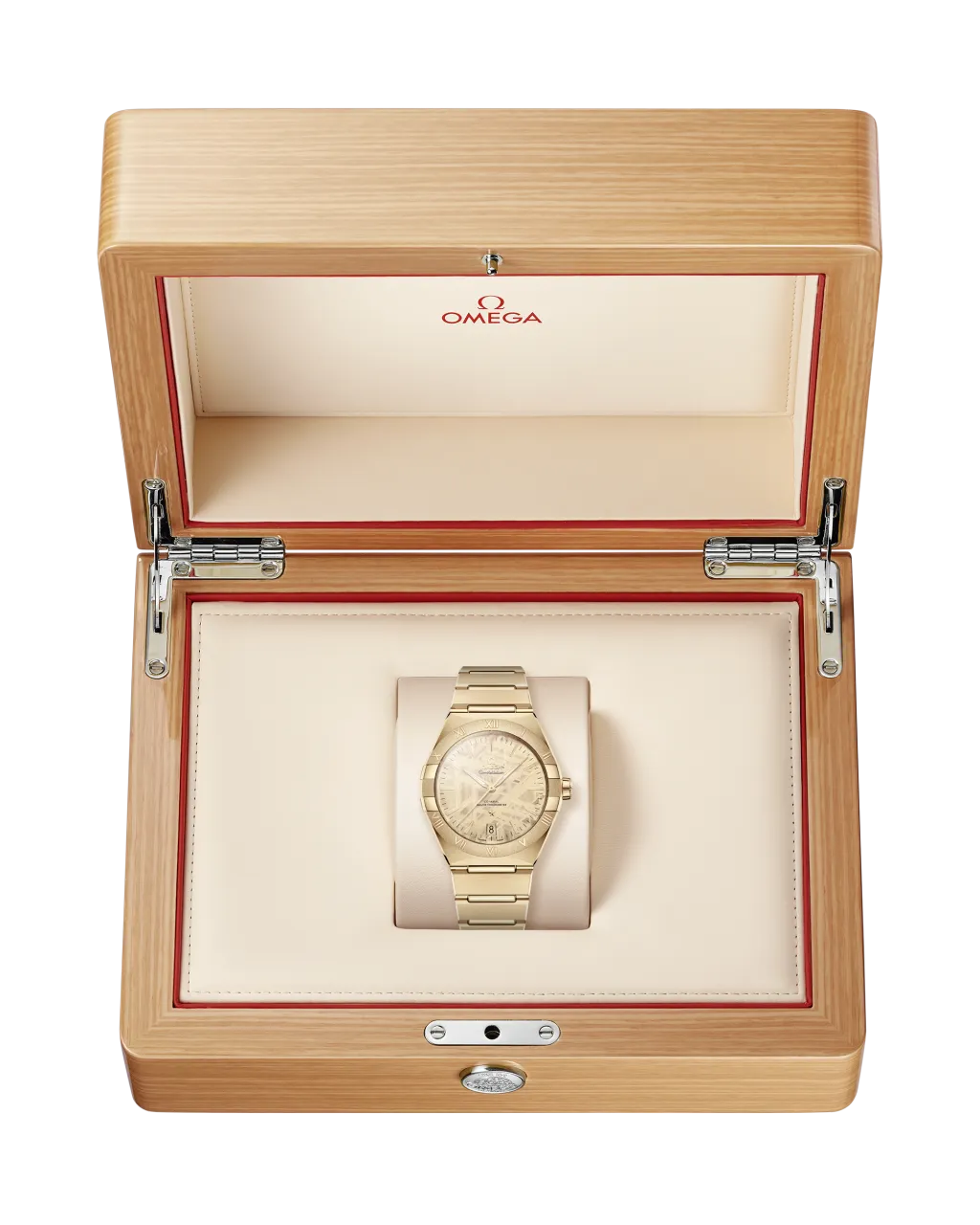 Omega Constellation 41 mm Moonshine™ Gold On Moonshine™ Gold 13150412199001 detay görseli 2