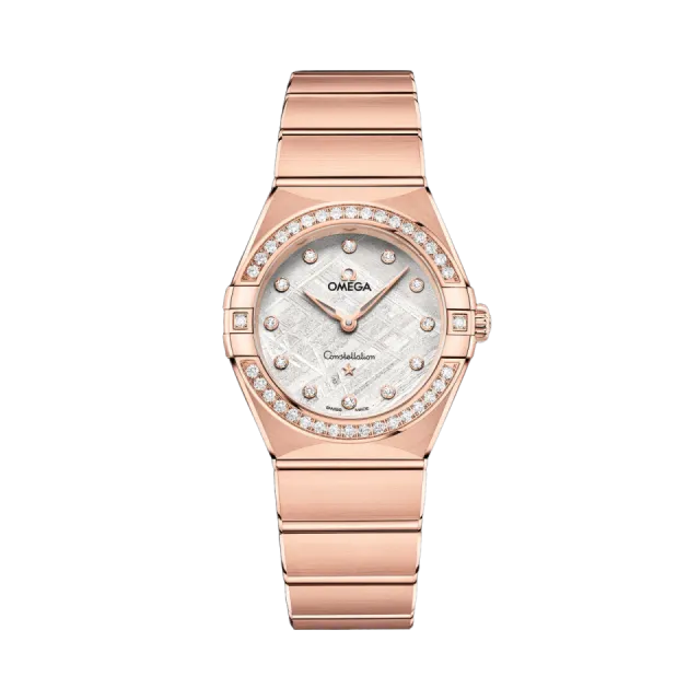 Omega Constellation 28 mm Sedna Gold on Sedna Gold 13155286099005 Görsel 1