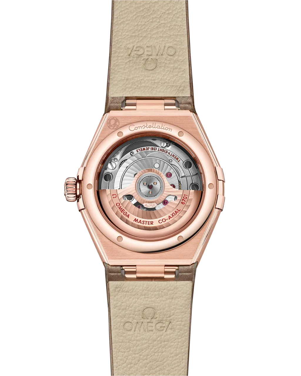 Omega Constellation Sedna™ Gold Leather Strap 13158292052002 detay görseli 1