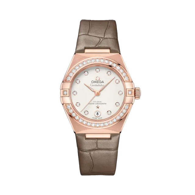 Beğenmek için çift tıkla Omega Constellation Sedna™ Gold Leather Strap 13158292052002 Görsel 1