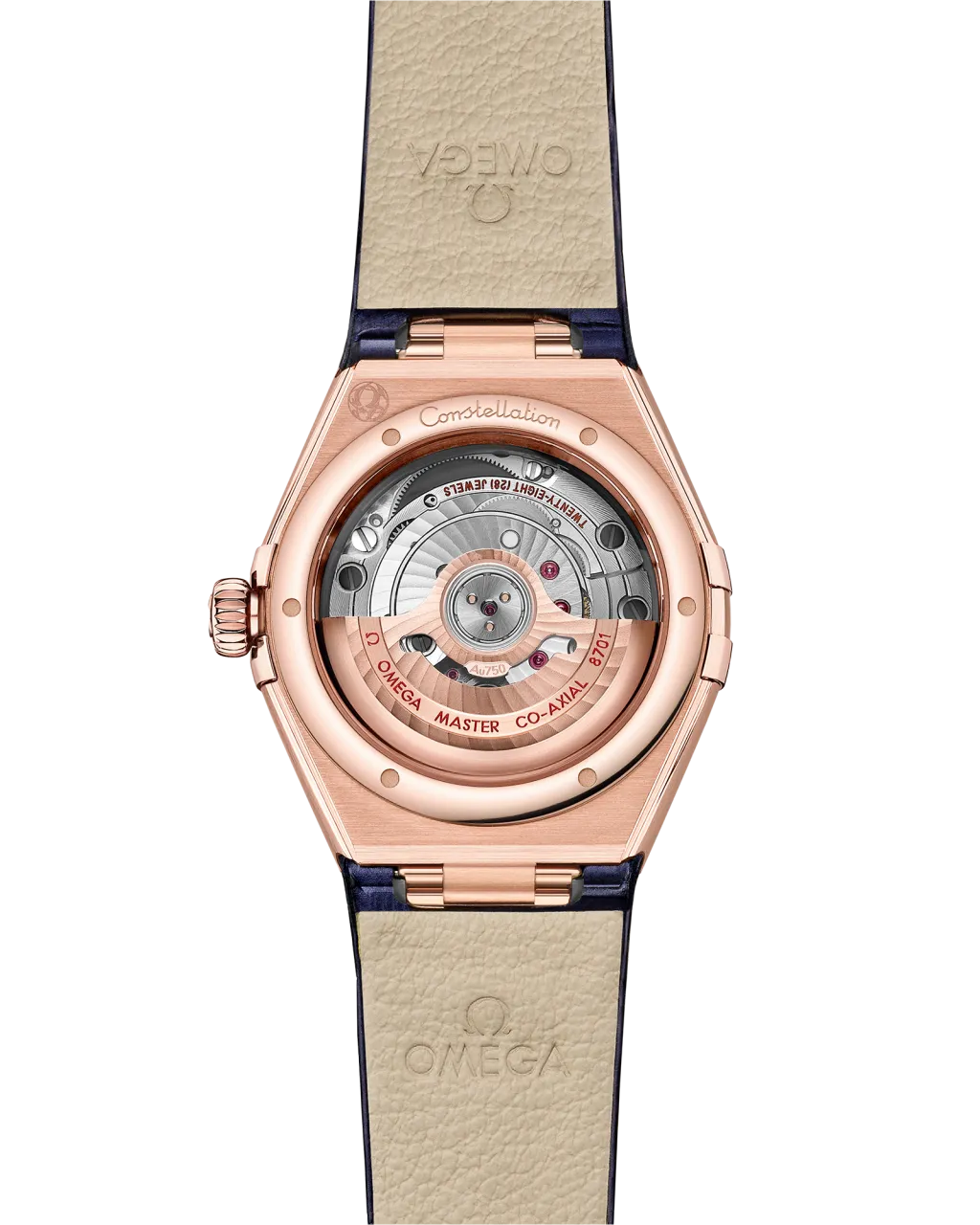 Omega Constellation Sedna™ Gold Leather Strap 13158292053003 detay görseli 1