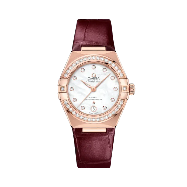 Beğenmek için çift tıkla Omega Constellation Sedna Gold Leather Strap 13158292055002 Görsel 1