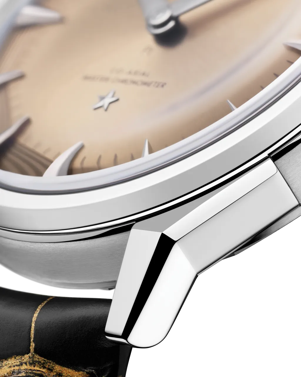 Omega Constellation Observatory Platinum-Gold On Alligator 14093392199001 detay görseli 3