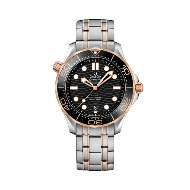 Beğenmek için çift tıkla Omega Seamaster Diver 300M Otomatik Black 21020422001001 Görsel 1