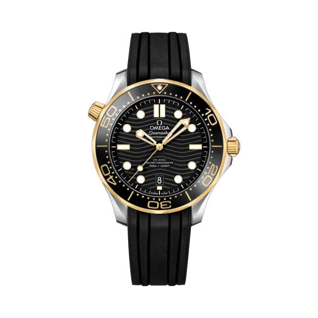 Beğenmek için çift tıkla Omega Seamaster Diver 300M Otomatik Siyah 21022422001001 Görsel 1