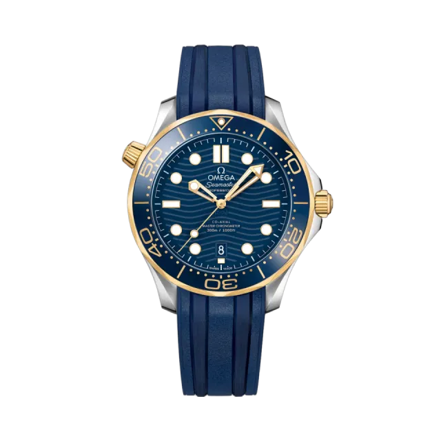 Beğenmek için çift tıkla Omega Seamaster Diver 300M Otomatik Mavi 21022422003001 Görsel 1